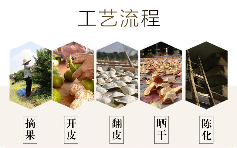 我们只销售正宗新会陈皮！